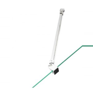 Attacco angolare a parete 45° per barra telescopica - Idrica Catania