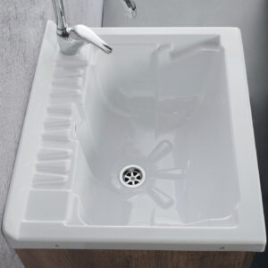 Lavabo Medusa 60 in ABS senza foro rubinetto - Idrica Catania