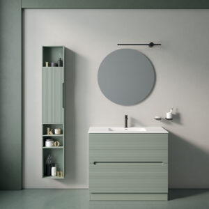 Mobile bagno Ikon 100 composizione 1 finitura Verde opaco - Idrica Catania