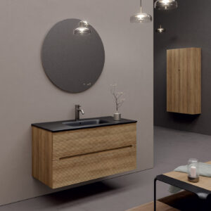 Mobile bagno sospeso Ikon 100 composizione 1 con colonne - Idrica Catania