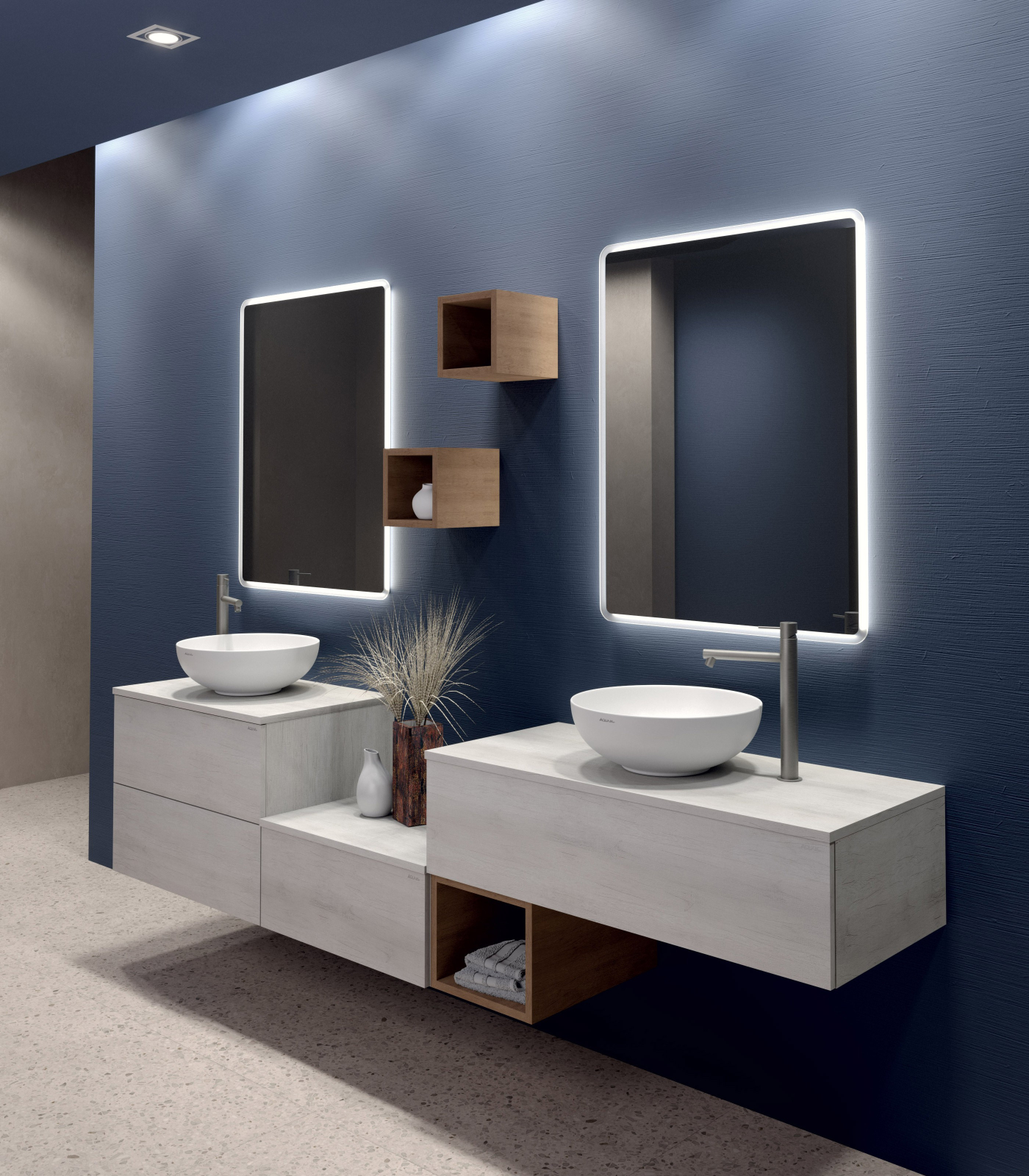Mobile bagno sospeso Leaf 230 composizione 1 - Idrica Catania Mobile bagno sospeso Leaf 230 composizione 1 - Idrica Catania