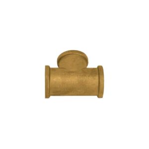 Raccordo a tee in ottone giallo 1/4 x 1/4 x 1/4 - Idrica Catania