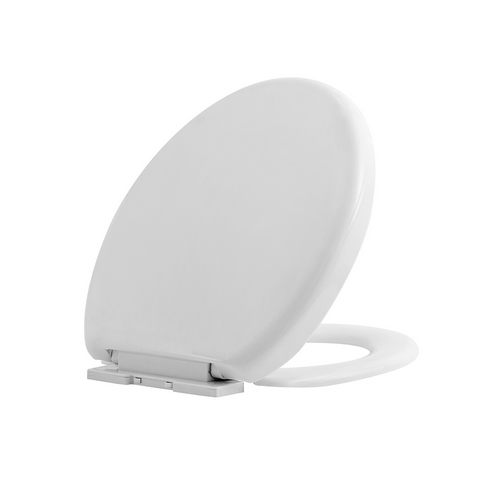 Sedile WC ibisco con soft closing in polipropilene, , colore bianco, con soft close. cerniere avvitabil - Idrica Catania Sedile WC ibisco con soft closing in polipropilene, , colore bianco, con soft close. cerniere avvitabil - Idrica Catania