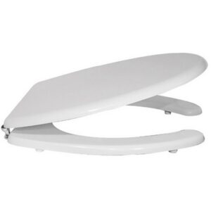 Sedile WC per vaso diversamente abili dimensioni: lunghezza cm 45-47; larghezza cm 38; interasse cerniere cm 1 - Idrica Catania