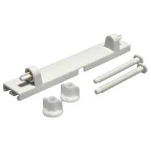 Set ricambio per sedile WC modello Etna set cerniere di ricambio in pvc per il nostro sedile WC (codice 111-22 - Idrica Catania