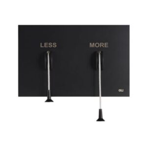 LESS IS MORE