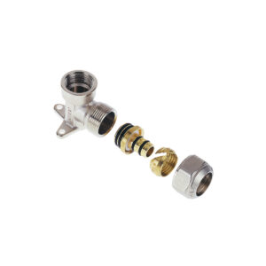 ICMA - Gomito con flangia a stringere