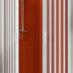 FORTE - Box doccia a soffietto angolare scorrevole H 190