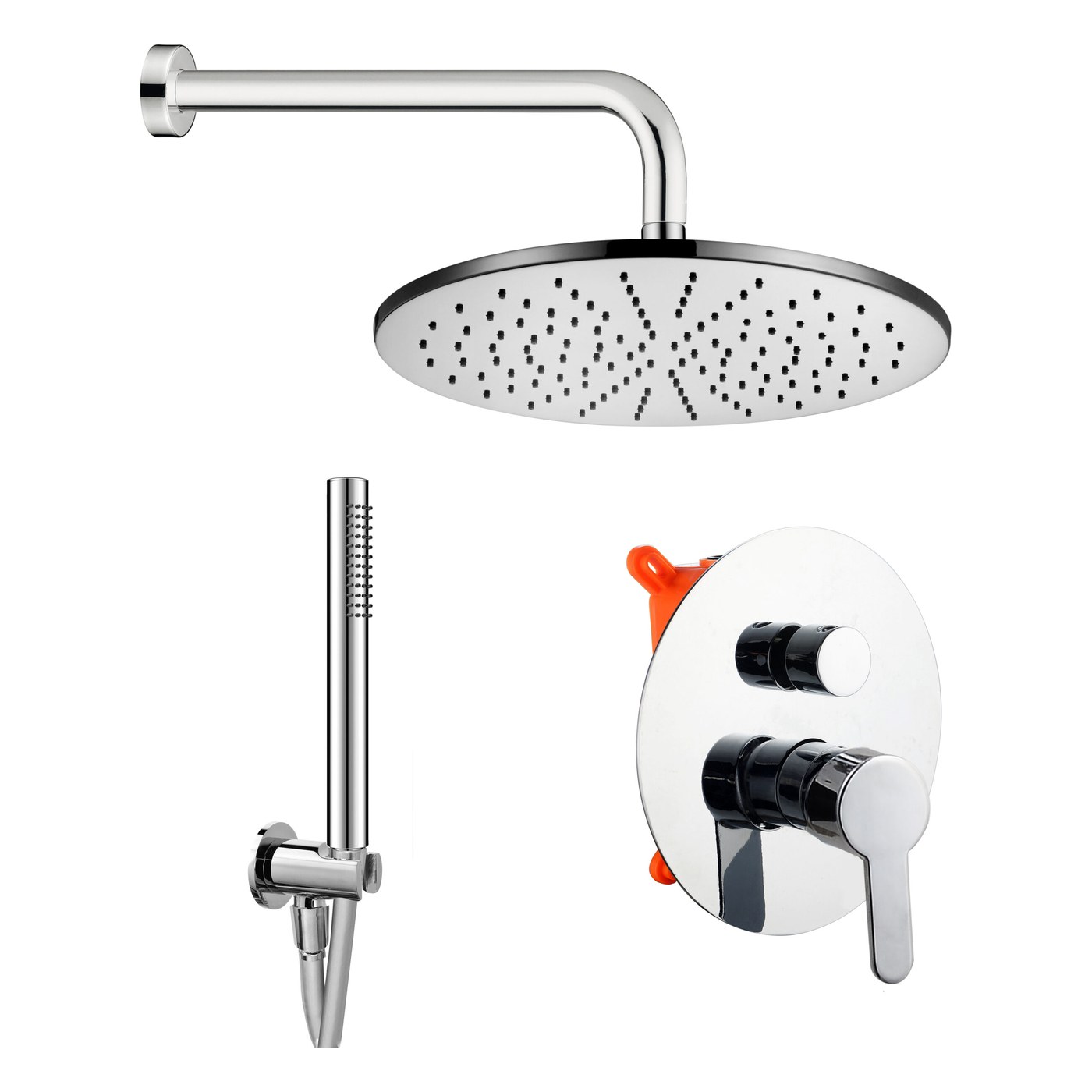 Kit doccia Damast Elegance Tondo MI - Idrica Catania