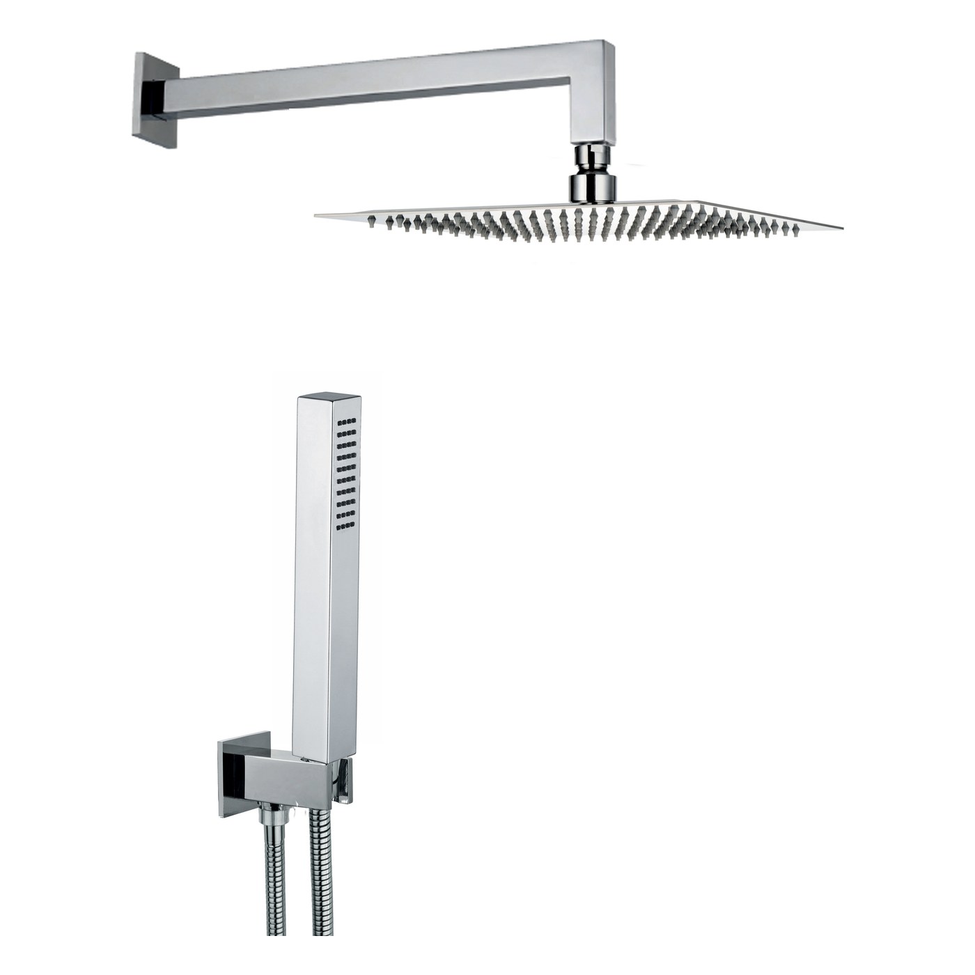 Kit doccia Damast Steel Quadro - Idrica Catania