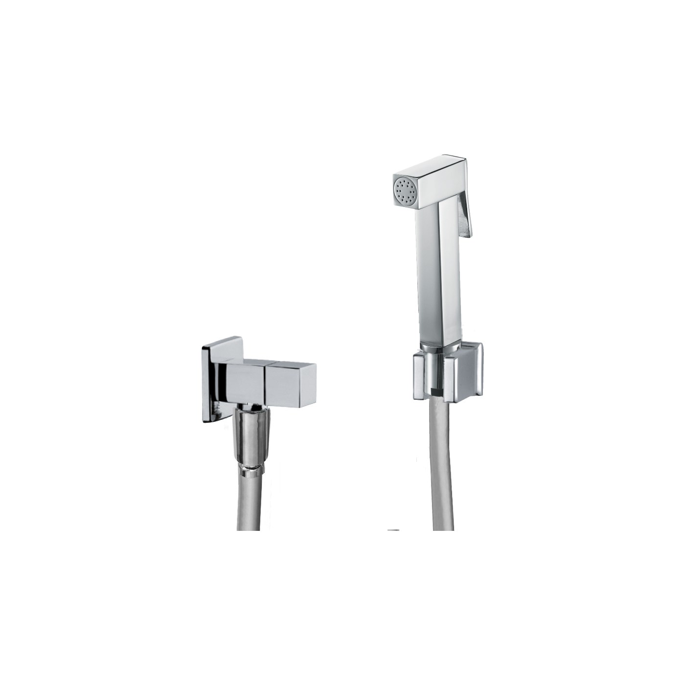 Kit doccia shut-off Damast Shut Off Ottone Q minimale - Idrica Catania
