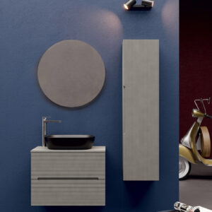 Mobile bagno sospeso Ikon 70 composizione 1 - Idrica Catania