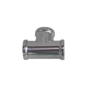 Raccordo a tee in ottone cromato 3/8 x 3/8 x 3/8 - Idrica Catania