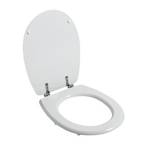 Sedile WC poliestere bianco per vaso Ausil Line - Idrica Catania